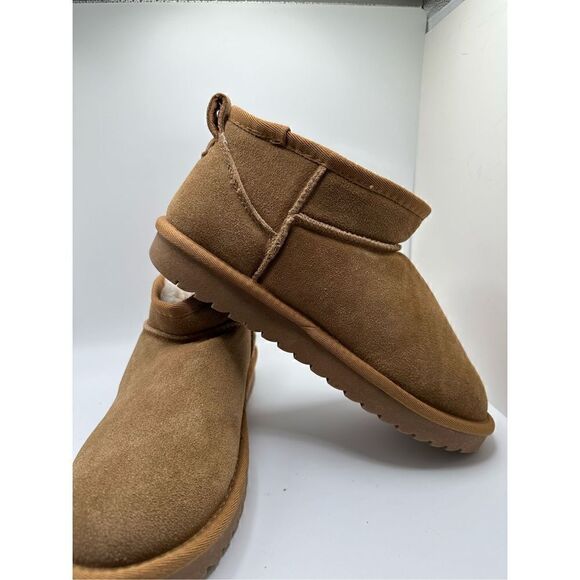 CUSHIONAIRE Women's pull on boot 8.5 WIDE CHESTNUT - Picture 6 of 7